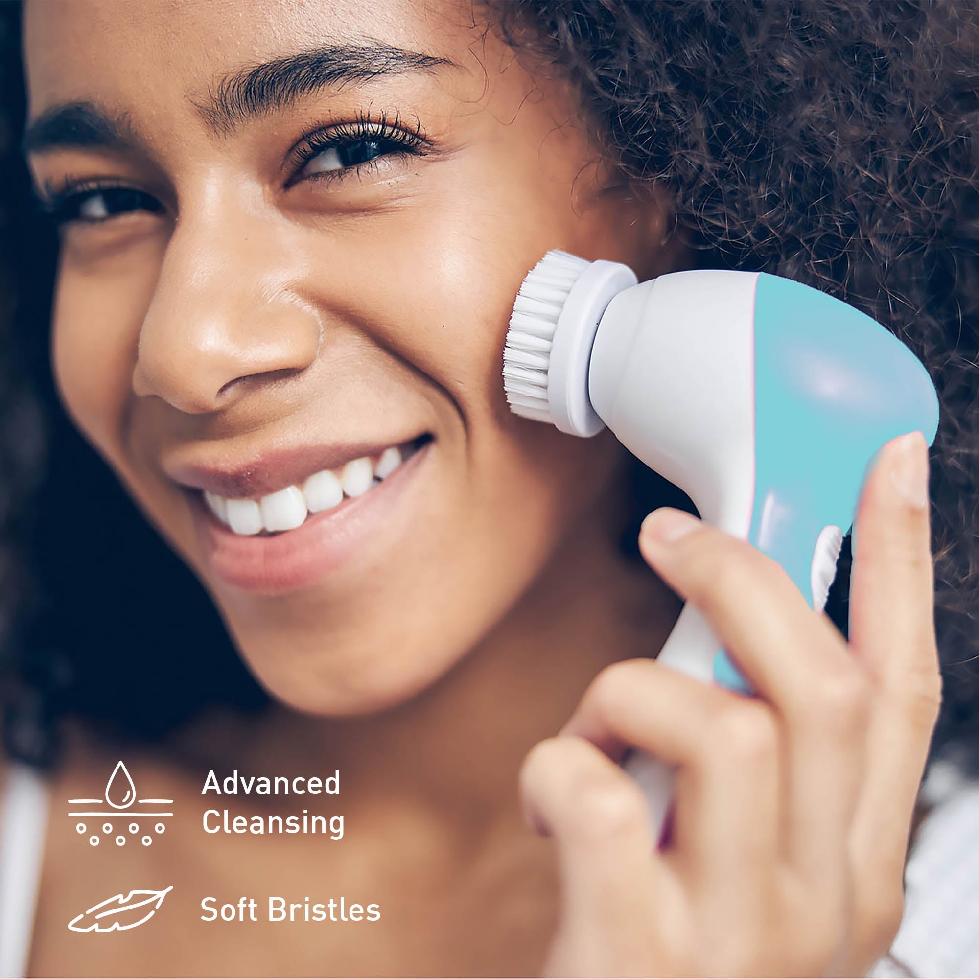Facial Cleansing Brush, Anti-Aging Serum Set, Micro Needle Derma Roller