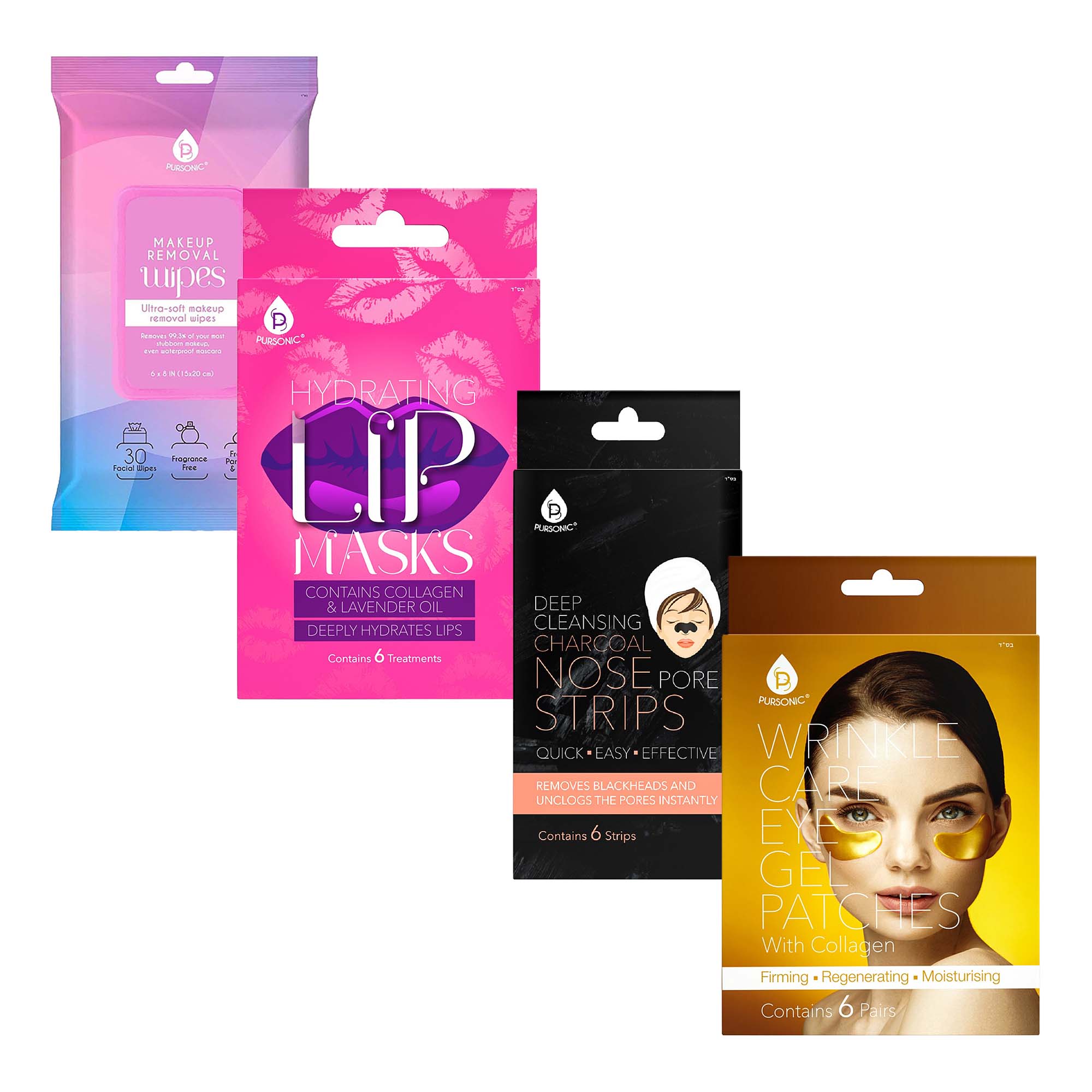 Pursonic Radiant Skin & Lip Care Bundle